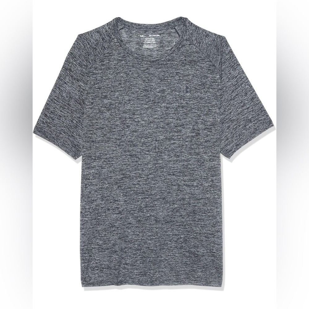 NWT Men's Under Armour Tech 2.0 Gray (002)/Black Short-Sleeve T-Shirt Size XXLT